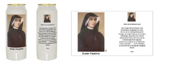 noveenkaars zuster Faustina