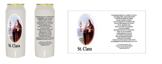 noveenkaars heilige Clara